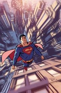 New Superman Comic Book Art