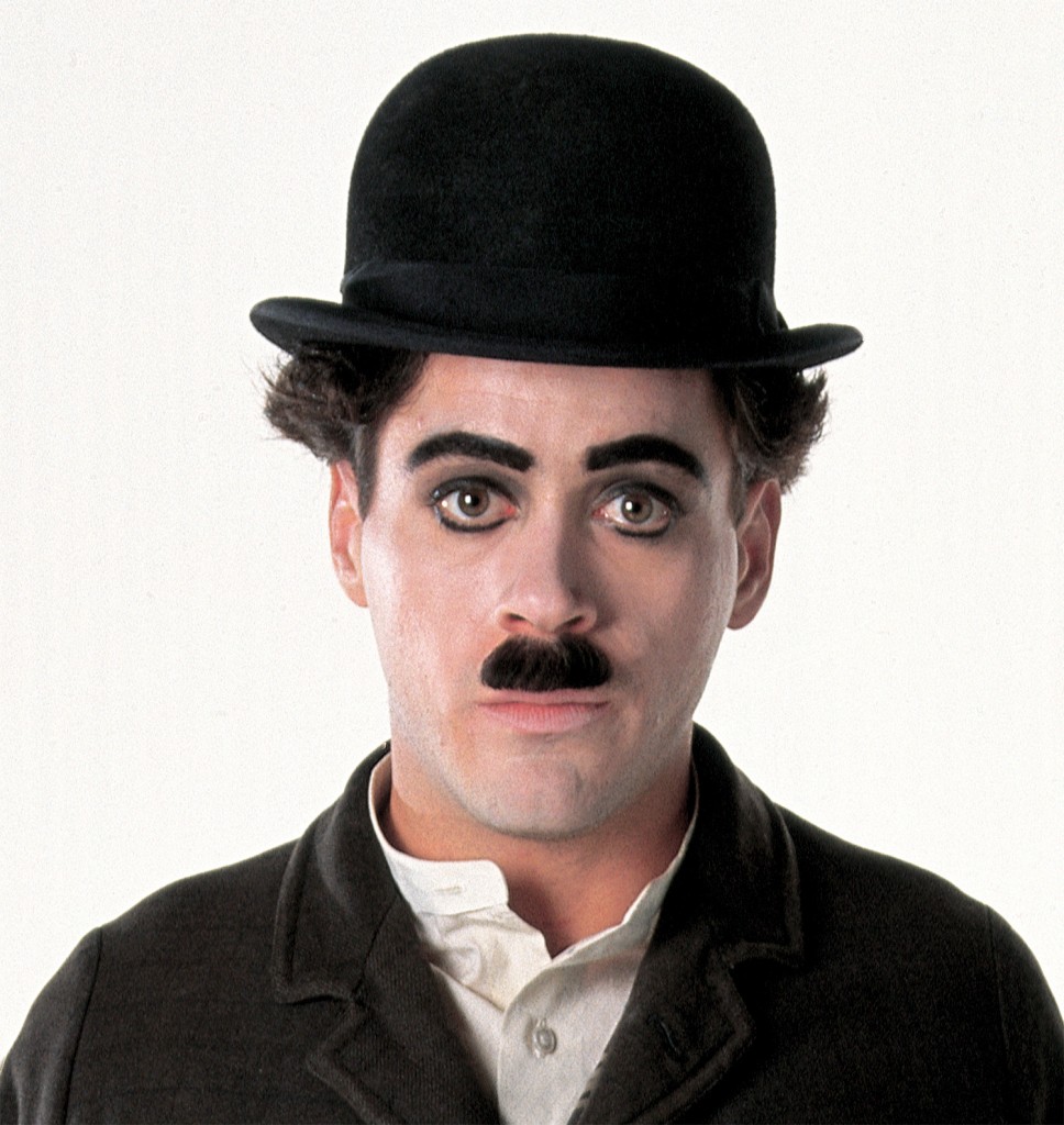 Robert Downey Jr as Charlie Chaplin