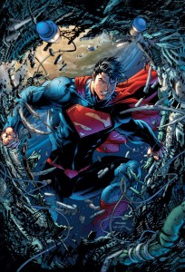 Superman Unchained Comic Book Art