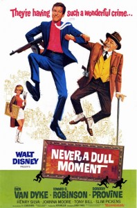 Never a Dull Moment Movie Poster Dick Van Dyke