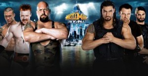 RANDY ORTON SHEAMUS BIG SHOW VS THE SHIELD Wrestlemania