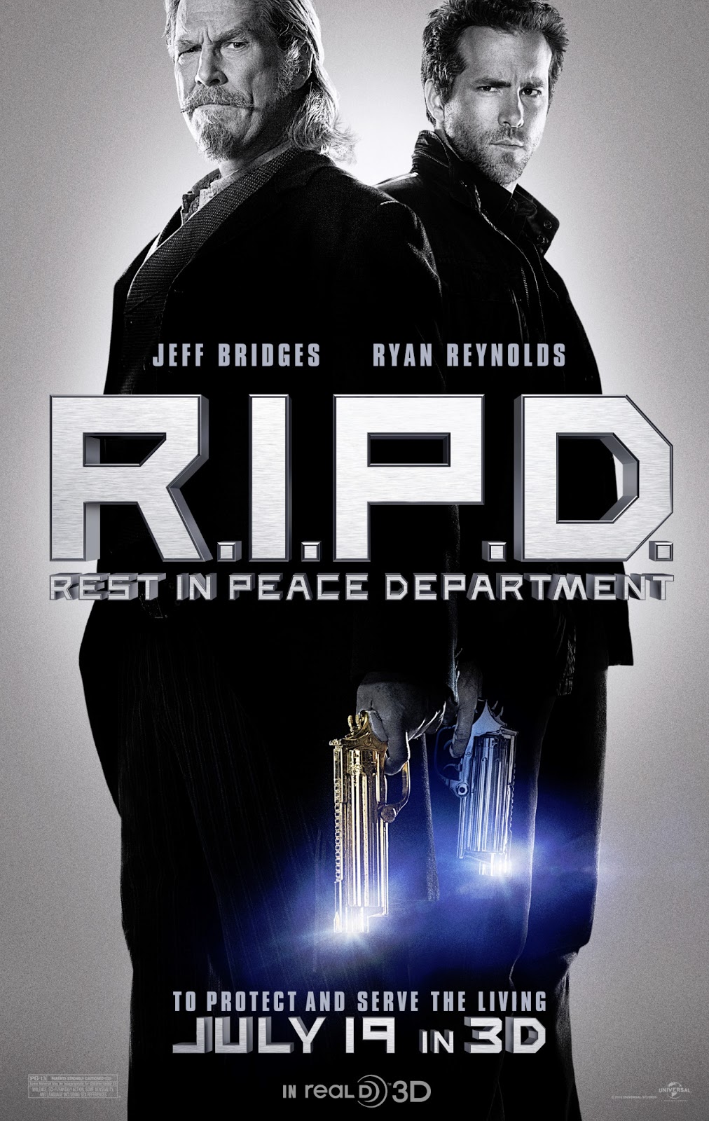 New 'RIPD' Trailer Starring Ryan Reynolds, Jeff Bridges (Adapted From ...