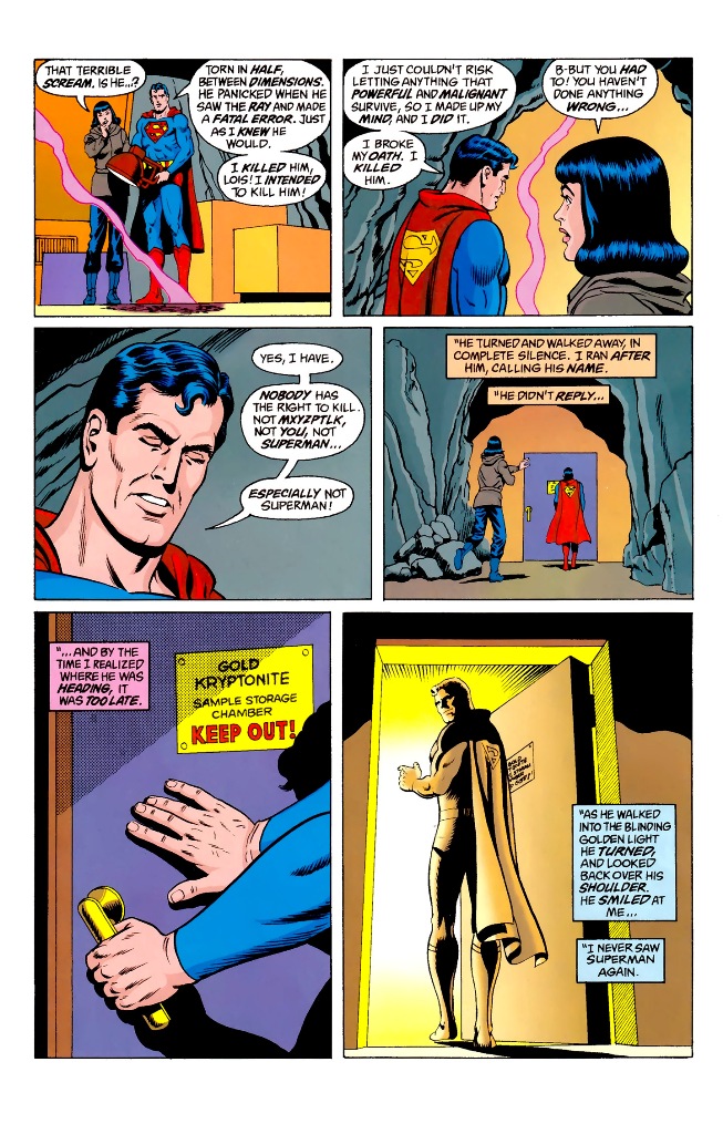 Action Comics 583 Superman Kills