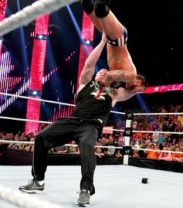 Brock Lesnar CM Punk WWE Raw