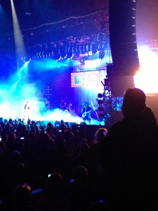 Marilyn Manson takes the stage at the Family Arena