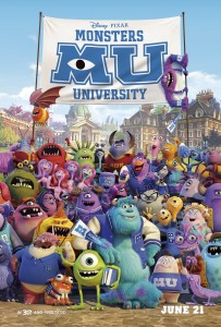 Monsters University Disney Pixar Poster High Res