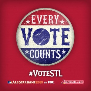 Vote STL Cardinals All Star Game 2013