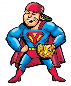 Yadier Molina Superman Costume Yadi All Star Game