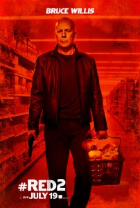 Bruce Willis Red 2 Character Poster