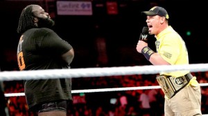 John Cena Mark Henry WWE Raw