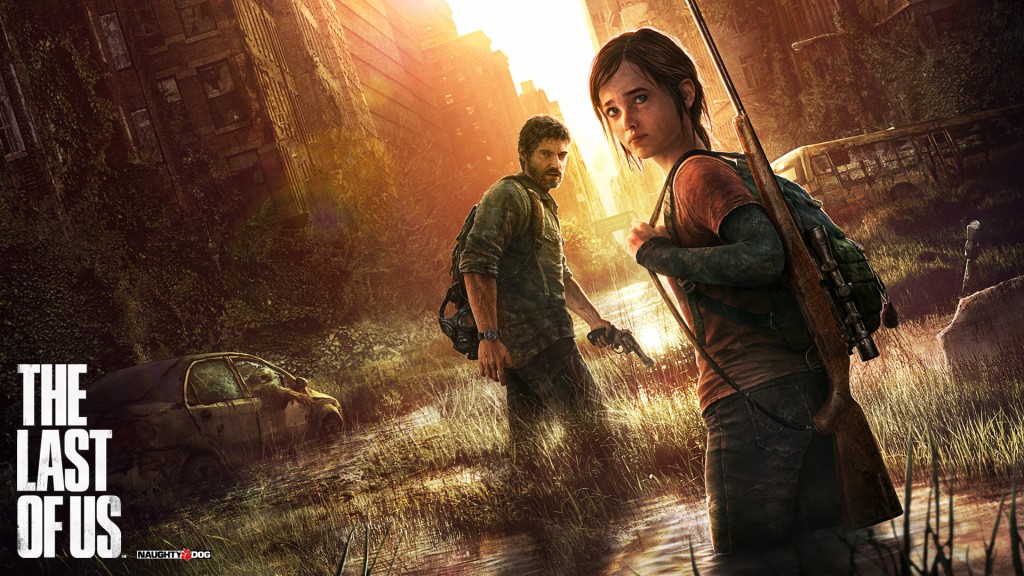 The Last of Us Official Wallpaper Joel Ellie