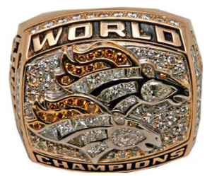 Denver Broncos Super Bowl Ring