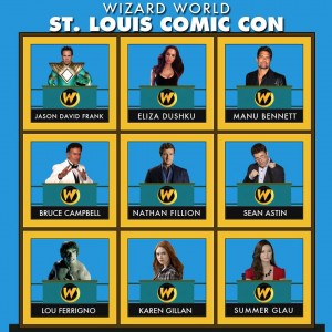 Wizard World St Louis Comic Con 2014 Talent