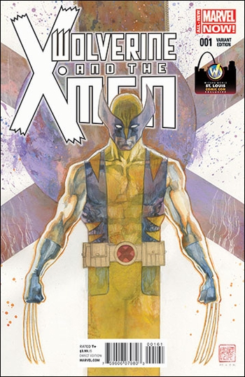 Wolverine and the X-Men #1 St. Louis Comic Con Exclusive Variant Cover by David Mack. Limited Edition of 3,000 FREE to VIP attendees.