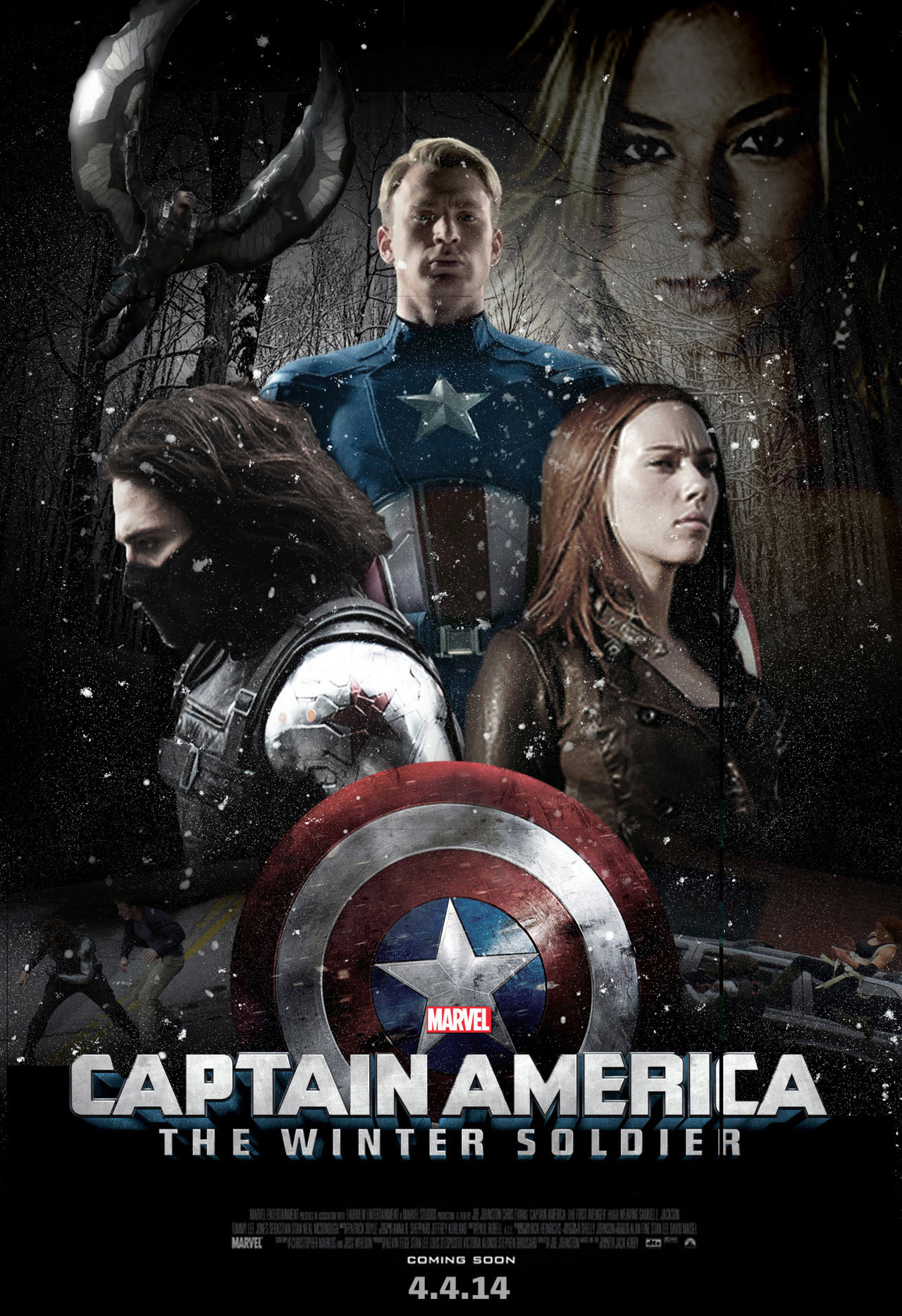 Captain America The Winter Soldier Poster 