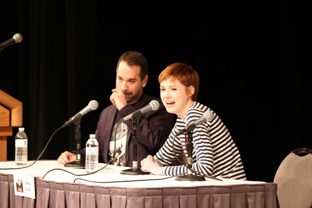 Karen Gillian (Kaylie) at Wizard World St. Louis Comic Con 2014