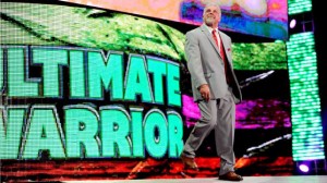 The Ultimate Warrior makes an appearance on RAW the night after Wrestlemania, the day before his death.