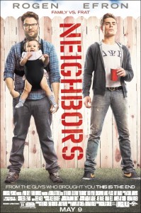 Neighbors Rogen Effron Poster