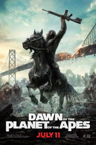 Dawn Planet of the Apes Poster Large