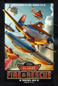 Planes Fire Rescue Poster Large