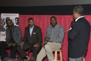 From left: Derek Stanley, Brandon Williams, Will Witherspoon, and Bryan Burwell