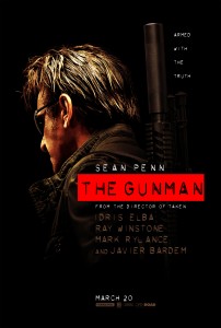 the gunman poster large sean penn