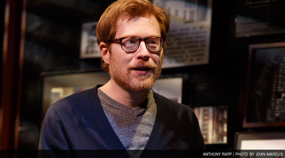 Anthony Rapp in IF THEN musical 2016 National Tour