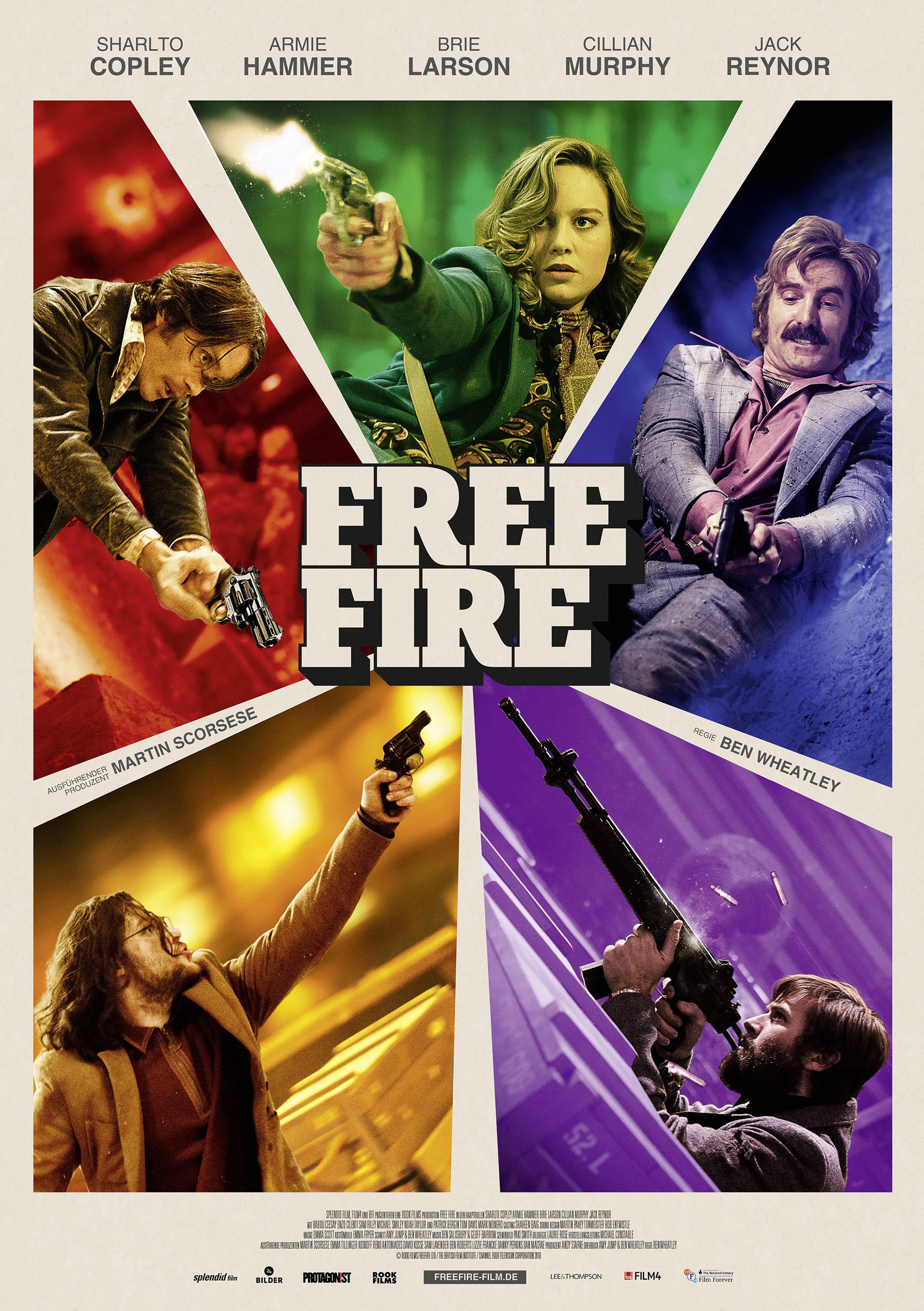 Review: 'Free Fire' Starring Brie Larson, Cillian Murphy ...