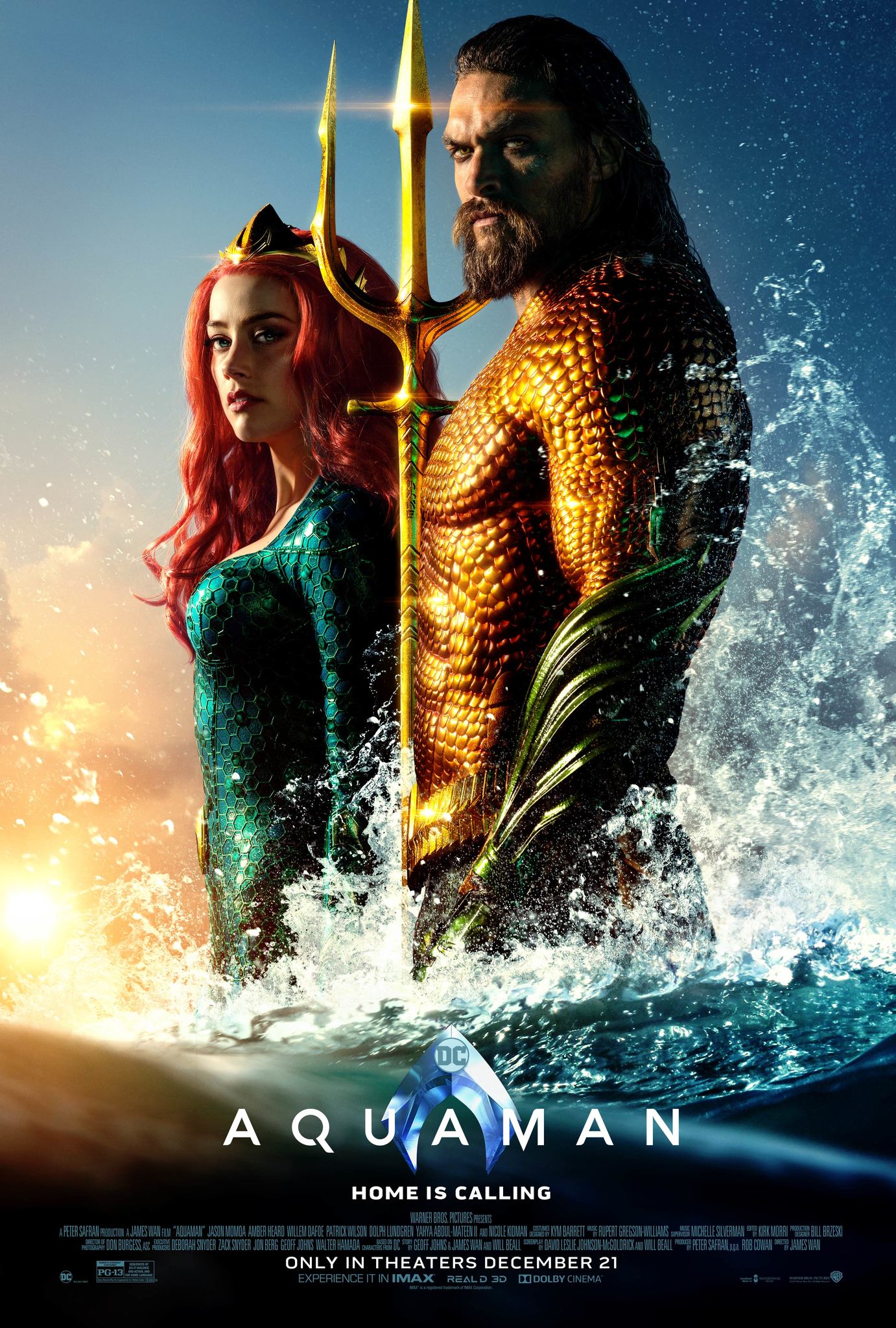 Movie Review ‘aquaman Starring Jason Mamoa Amber Heard Patrick