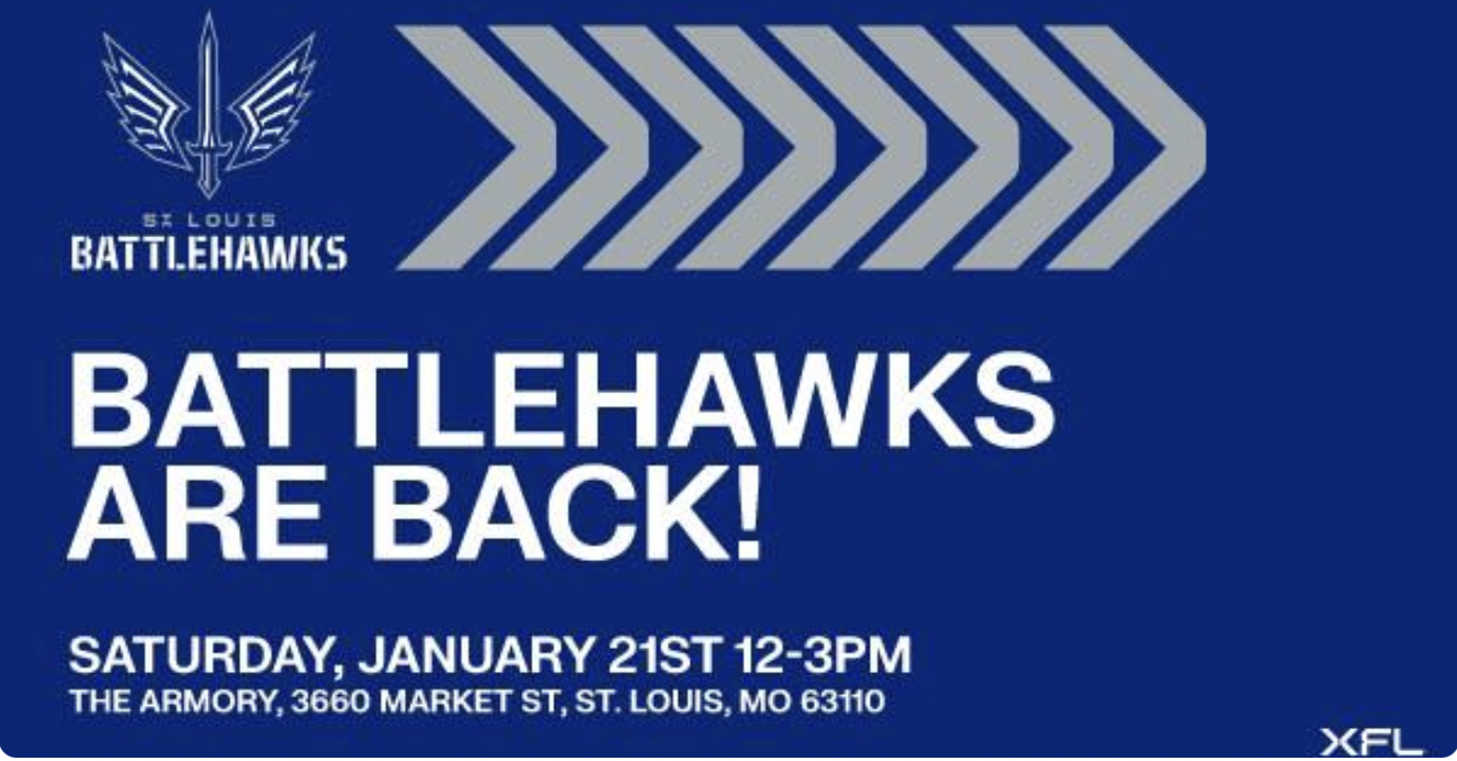 St. Louis Battlehawks open up more seats for XFL home opener