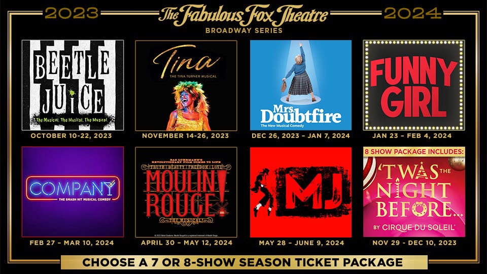 The Fabulous Fox Theater Announces 20232024 Broadway Season reviewstl